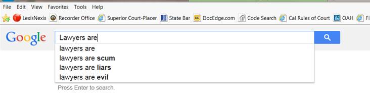Thanks For Your Input, Google.